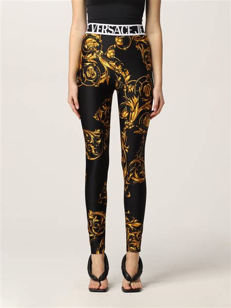 versace jeans couture black pants